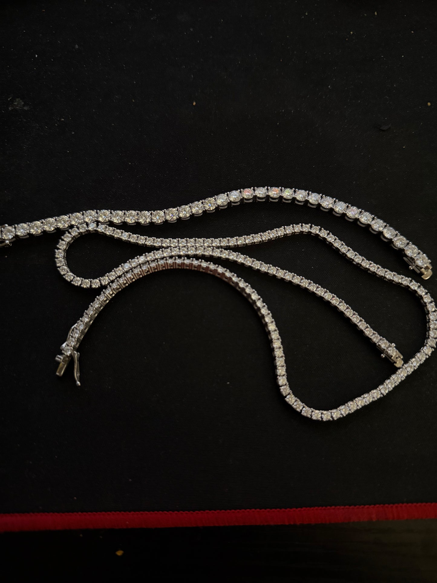 HARLEMBLING Moissanite 5mm 7 inch Tennis Bracelet