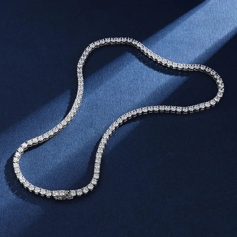 4MM Moissanite Tennis Chain