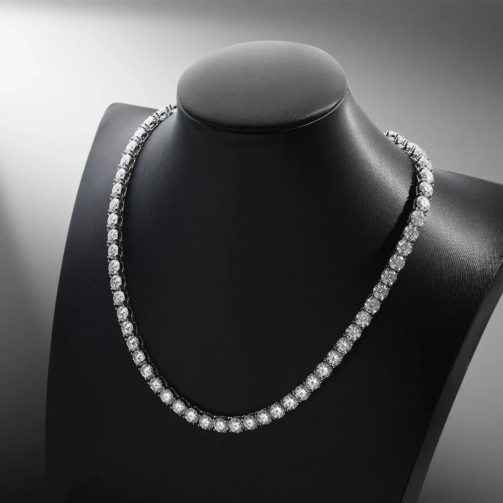 5MM Moissanite Tennis Chain