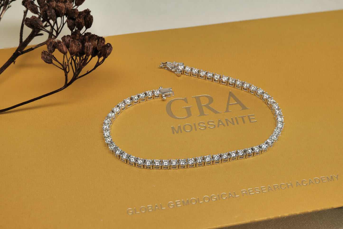 5MM Moissanite Tennis Bracelet