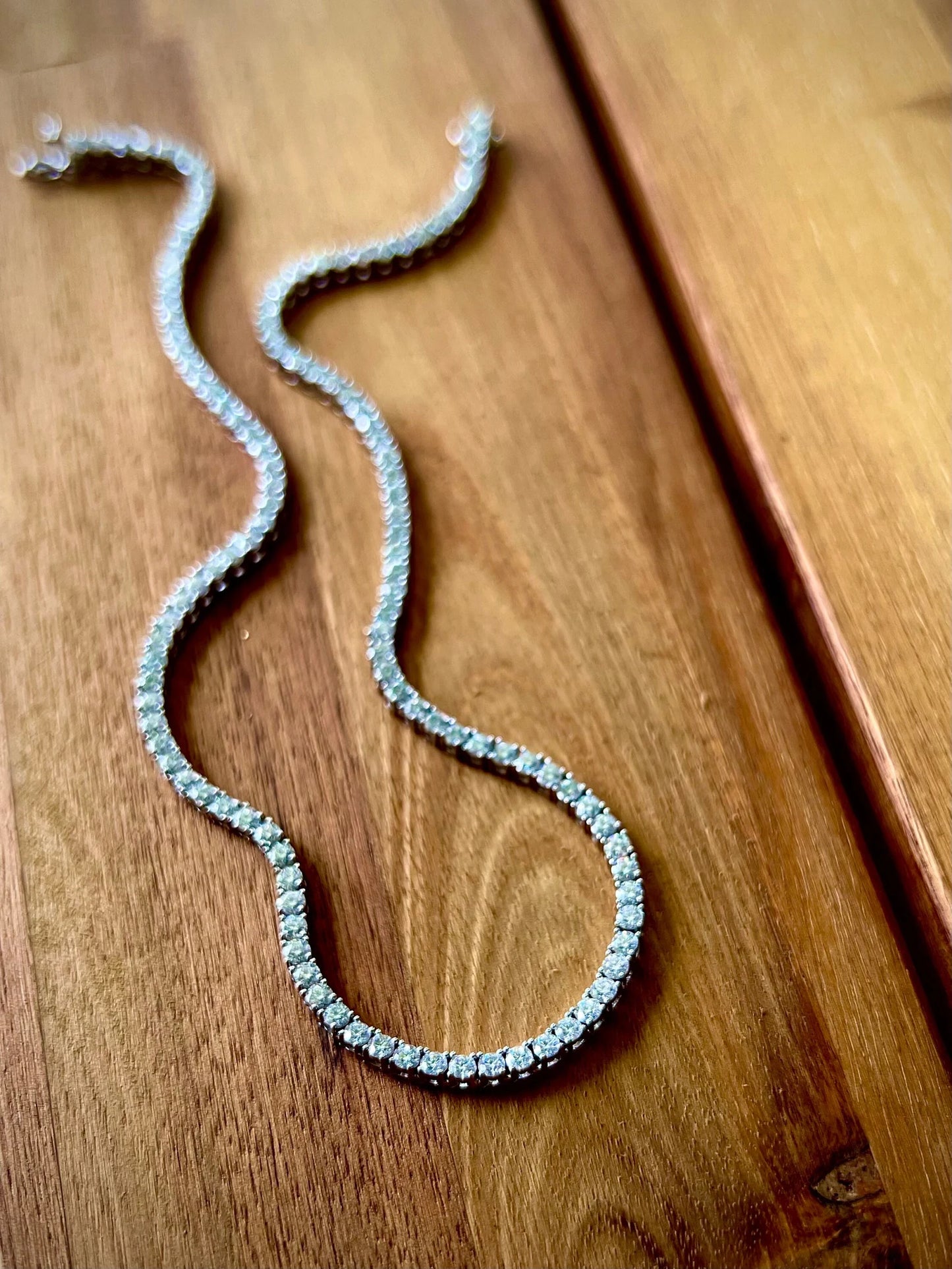 4MM Moissanite Tennis Chain