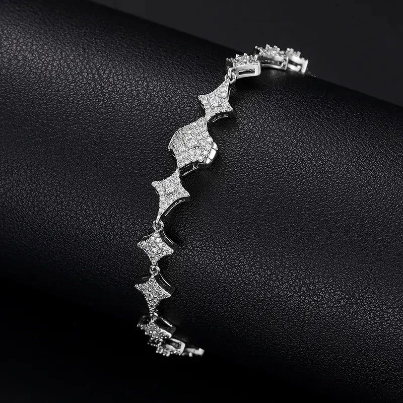 Moissanite Star Bracelet